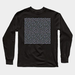 Black flowers pattern Long Sleeve T-Shirt